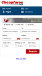 Mobile Screenshot of cheaphotels.cheapfares.com